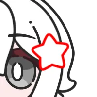 Hair Clip Outline HSV